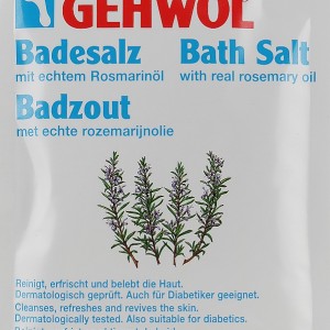 Соль для ванны с маслом розмарина для снятия усталости ног - Gehwol Badensalz / Bath salt