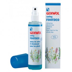 Знежирюючий дезодорант для ніг / 150 мл - Gehwol Caring Footdeo / Pflegendes Fussdeo