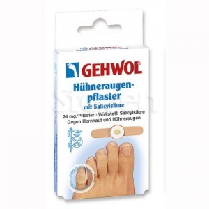 Parche de callo EXTRA / 8 piezas-Gehwol Huhneraugen pflaster Extra