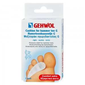 Almohadilla de gel para dedos G - Gehwol Cushion for hammer toe G