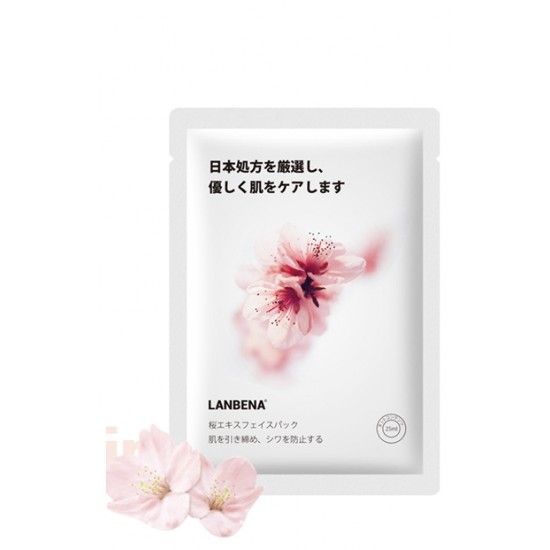 Japanse Geavanceerde Formule Gezichtsmasker-Kersenbloesem Lanbena-952732789-Lanbena-Schoonheid en gezondheid. Alles voor schoonheidssalons