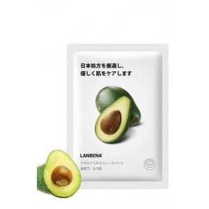  Masque Fruit Lanbena Masque Facial Formule Avancée Japonaise - Avocat