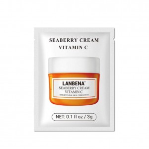 Lanbena crema facial blanqueadora con vitamina C