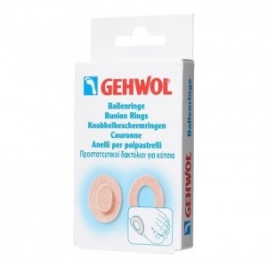 Almohadillas de anillo oval / 6 piezas - gehwol Ballenringe Oval