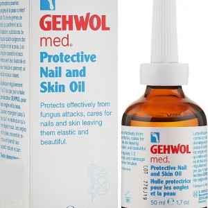 Óleo para unhas e peleGEHWOL, 50 ml,Gehwol Med Óleo protetor para unhas e pele