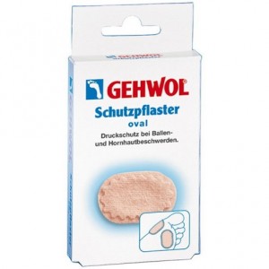  Patch de protection ovale / 4 pcs - Gehwol Schutzpflaster Oval