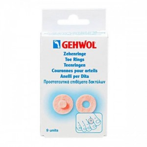 Oval rings / 9 PCs - Gehwol Zehenringe Oval