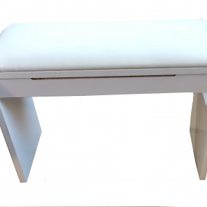 Pedicure stand 475x295x200 wooden with a soft pillow with a hole for the hood and mixing tap