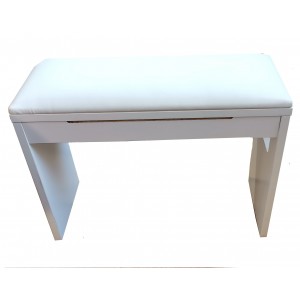 Pedicure stand 475x295x200 wooden with a soft pillow with a hole for the hood and mixing tap