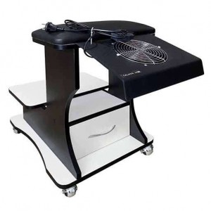 Stand-nightstand for pedicure with the possibility to install a hood (without the cost of the hood)