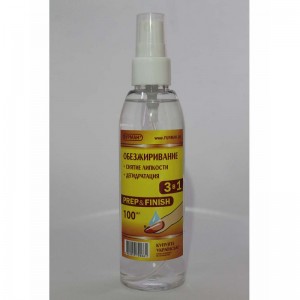 ZONDER SPRAYER Ontvetten en ontklitten PREP&FINISH 100 ml