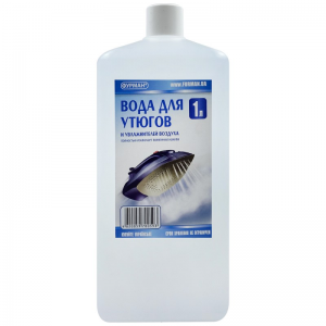 Water for irons and air humidifiers 1 l.