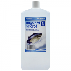 Agua para planchas y humidificadores de aire 1 l.