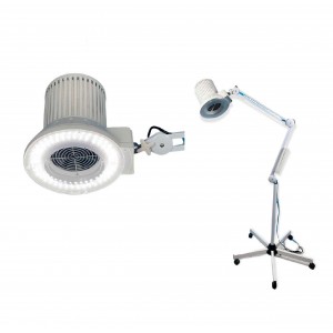 Taifun Dustwell Air Dust 40 W Pedicurekap multifunctioneel nieuw model, statief op wielen, verlichting rondom de ventilator, vermogen 6000