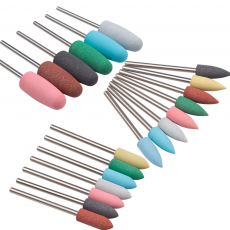  Silicone polishers for manicure