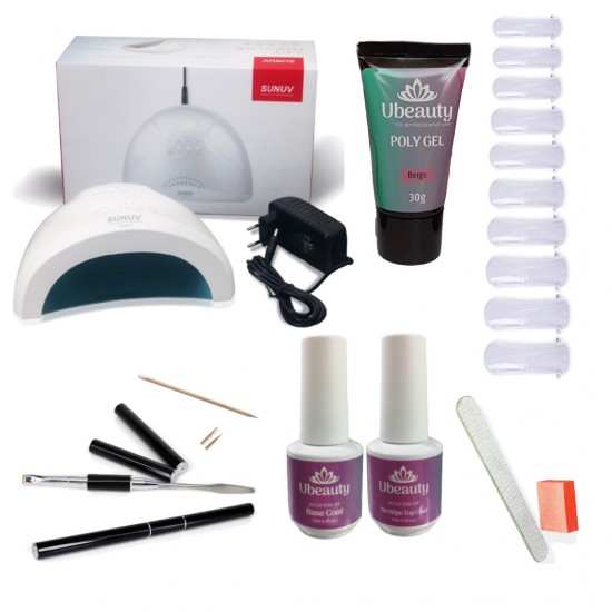 Set for build-up by polygel, newcomers, Ubeauty-CO-01, All for a manicure,  All for a manicure,  buy with worldwide shipping