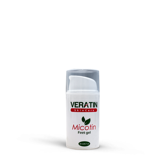 Micotin żel żel przeciwgrzybiczy, 20 ml, fiolka, grzybice, kandydoza, liszaj, grzybica skóry, infekcje-3743-Veratin-Wszystko do manicure