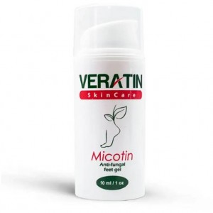 Gel para pies antifúngico Micotin, sobre de 10 ml, infecciones, candidiasis, tiña, micosis, dermatomicosis, infecciones.