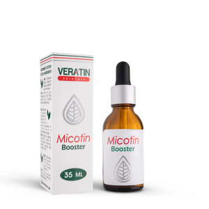 Micotin Booster, Микотин бустер, 35 мл, Флакон с пипеткой, Коллаген, Кератин, масло тимуса