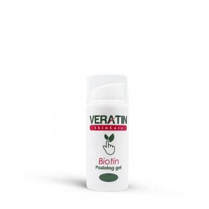 Biotin Podolog-gel, potje 12 g, natuurlijk, versnelt regeneratie, herstelt huid, nagelplaat, CO2-extract.