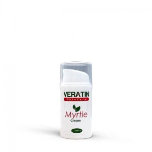 Myrtle cream, 150ml bottle, Myrtle-based, antibacterial, healing, for cuts, wounds, and abrasions