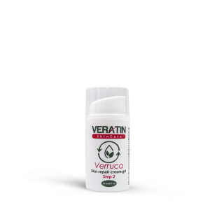 Cream-gel for skin restoration Verruca, 20 ml, bottle, wart healing, papillomas, burns, tamanu oil, manuka