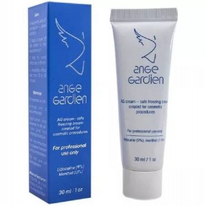 Ange Garden cream, anesthetic, tube 30 ml, cooling, for local surface anesthesia