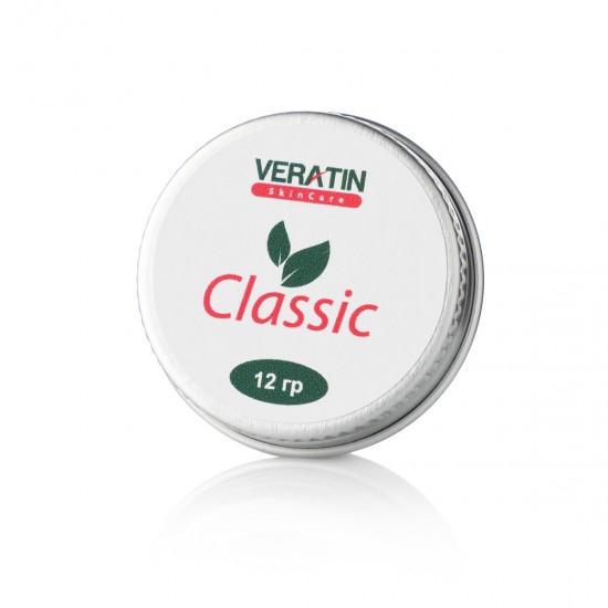Crema Veratin Classic, tarro de 12 g, para quemaduras domésticas, cortes, contusiones y heridas de larga cicatrización.-3772-Veratin-Todo para manicura.
