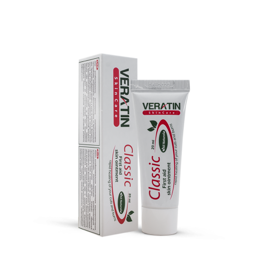 Crema Veratin Classic, 20 ml, calma, suaviza, elimina el enrojecimiento, aumenta la inmunidad celular-3772-Veratin-Todo para la manicura