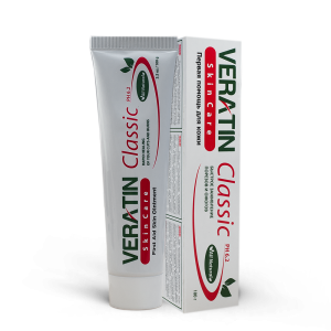 Creme Veratin Classic, 100 ml, para queimaduras domésticas, cortes, contusões e feridas que não cicatrizam por muito tempo, para acelerar a regeneração da pele.