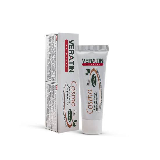 Veratin Cosmo creme Cosmo 100ml tubo co2 extrato sucessão camomila sálvia vitivinícola sementes vitaminas Tamanu-3770-Veratin-Tudo para manicure