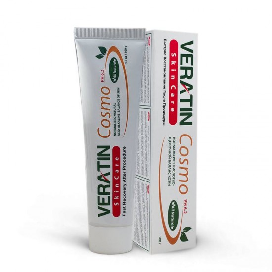 Veratin Cosmo creme Cosmo 100ml tubo co2 extrato sucessão camomila sálvia vitivinícola sementes vitaminas Tamanu-3770-Veratin-Tudo para manicure