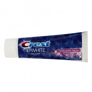 Отбеливающая зубная паста Crest 3D White Deluxe Toothpaste Vitalizing Fresh 75ml