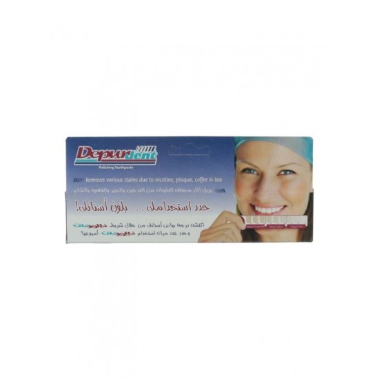 Creme dental branqueador Depurdent-63993-Pharmika-Beleza e saúde. Tudo para salões de beleza