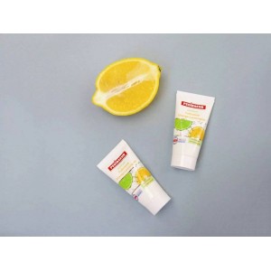 Fußcreme mit Orangen- und Limettenöl, 30ml, feuchtigkeitsspendend, nach langen Behandlungen