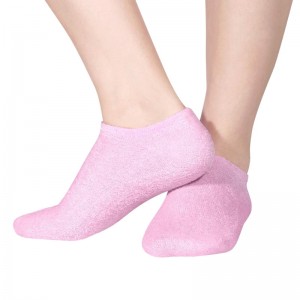 Calcetines de Spa de gel para mujer 1 par máscara de mano hidratante reutilizable SPA cuidado de las manos