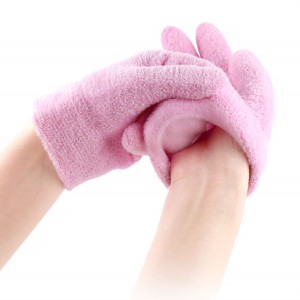 Frauen Gel SPA Handschuhe, 1 paar, Hand Maske, Feuchtigkeitsspendende, Wiederverwendbare, SPA Handpflege