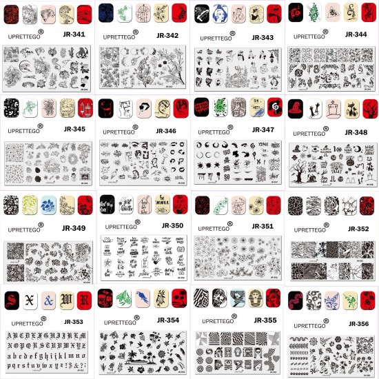 Plate for stamping notes, music, cat, monogram JR-315, 3212, Stemping,  Health and beauty. All for beauty salons,All for a manicure ,Gel varnishes, buy with worldwide shipping
