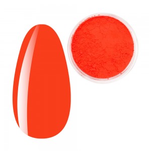  Pigment Red neon, Bright neon pigments, neon rubbing, for nail art, jar