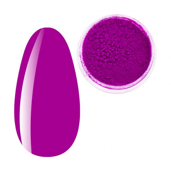 Фиолетовый неоновый пигмент, Яркие неоновые пигменты, неоновая втирка, для дизайна ногтей, баночка, неон, яркий, 6795-NP-04, Втирки,  Все для маникюра,Декор и дизайн ногтей ,  купить в Украине