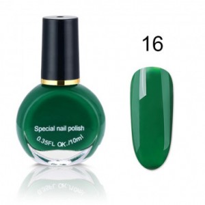  Lacquer for stamping green, 10 ml, kand nail, pin pai, stamping nail polish