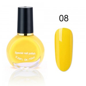  Stamping varnish yellow, 10 ml, kand nail, pin pai, stamping nail polish