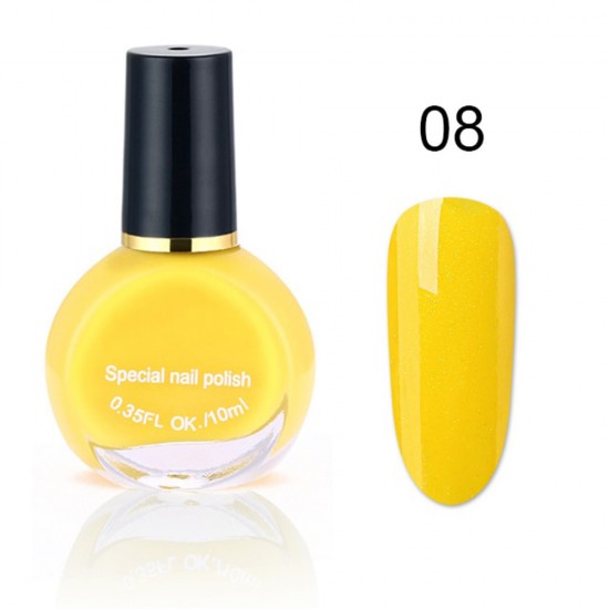 Barniz estampado amarillo, 10 ml, kand nail, pin pai, esmalte de uñas estampado-6736-Ubeauty Decor-Diseño y decoración de uñas