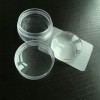 Sinete, carimbo para carimbo de silicone, 3,5 cm, transparente, em estojo, com tampa-3239-Ubeauty Decor-Decoração e design de unhas