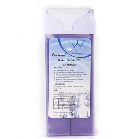 Wosk w kasecie do depilacji, 150 g, lawenda, kaseta z woskiem rozpuszczalnym w wodzie, wkład-6750-ItalWax-Kosmetyka