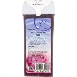  Cassette water-soluble wax, cartridge, 150 g, Pink, Pink, for hair removal