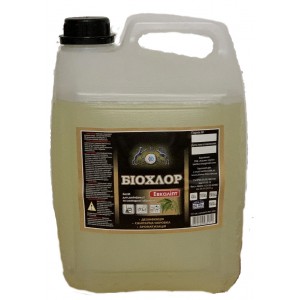  Biochlor, Eucalyptus, 5 litres, bidon, désinfection et assainissement, certificat