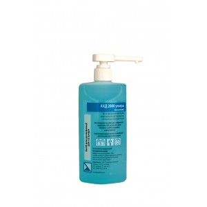 Disinfectant for hygienic treatment of hands and skin, surfaces, AHD 2000 ultra, 500 ml, 0.5l, Lysoform, AHD2000, ultra, blue