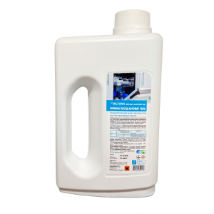  Detergente para pratos automáticos, Whiteness, gel automático Bilysna, garrafa 2,5 l