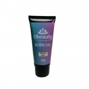  Ubeauty Gel Acrylique Pailleté Beige 60ml